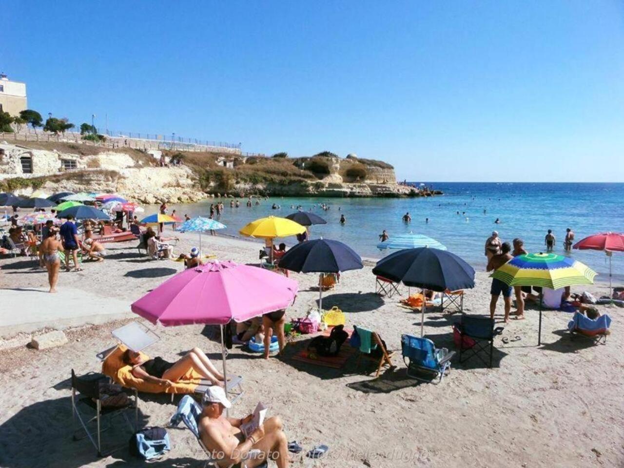 Casa Fronte Mare Torre Sant'Andrea Lejlighed Sant'Andrea  Eksteriør billede